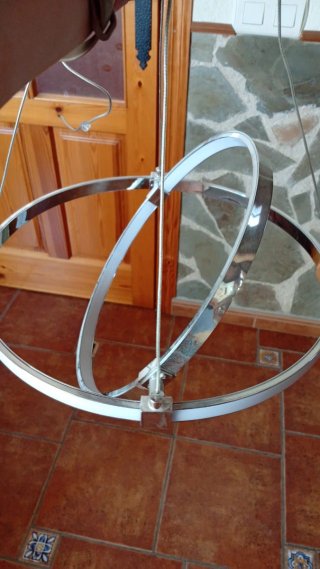 Lámpara colgante moderna esférica