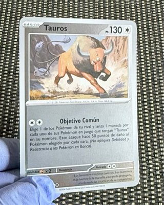 Cartas Pokémon Tauros Reverse Holo 069/086 CRI 🇪🇸
