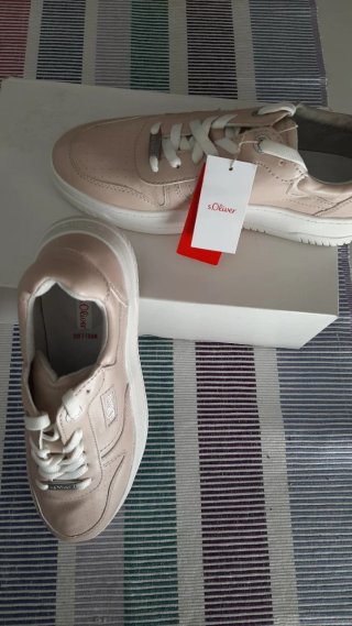 Zapatillas s.Oliver rosa suave