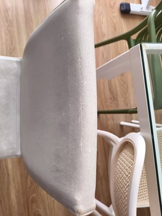 Sillas de comedor blancas (x6)