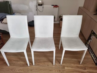 Sillas de comedor blancas (x6)