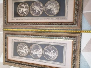 Pareja de cuadros decorativos