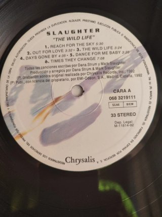 LP Slaughter The Wild Life