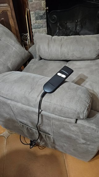 Butaca reclinable con función de ayuda