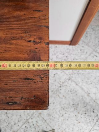 Cassapanca in legno decorata