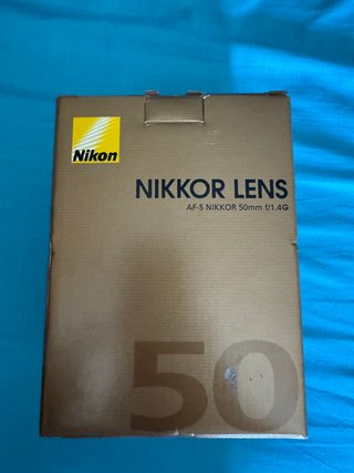 Objetivo Nikon AF-S NIKKOR 50mm 1:1.4G
