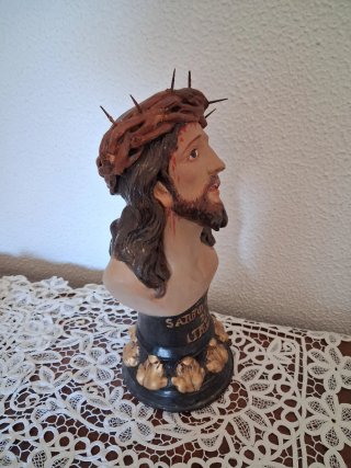 Figura Cristo con corona de espinas