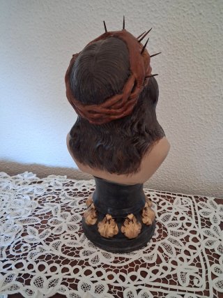 Figura Cristo con corona de espinas