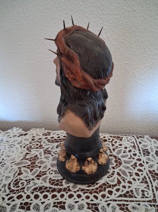 Figura Cristo con corona de espinas