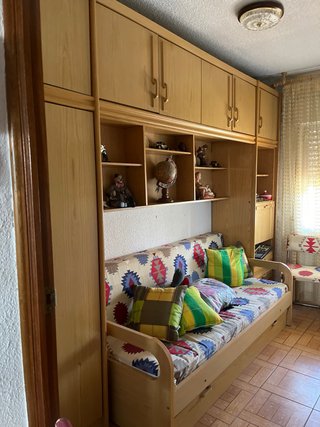 Dormitorio cama 80cm