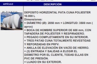 Depósito 10m3