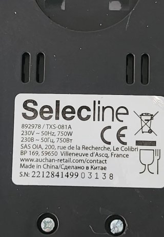 Sandwichera Selecline