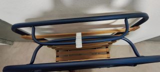 Cama plegable con ruedas