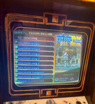 Máquina Recreativa Arcade de los 80  5.000 juegos.