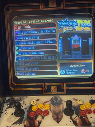 Máquina Recreativa Arcade de los 80  5.000 juegos.