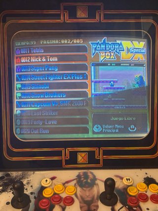 Máquina Recreativa Arcade de los 80  5.000 juegos.