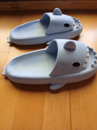 Chanclas Tiburón Azul Talla 40-41 unisex