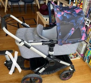 CAPAZO BUGABOO FOX - Pack de FUNDAS - Color GRIS