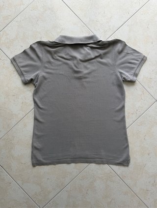 Polo Sun68 Grigia Logo Bianco Distressed - 14 anni