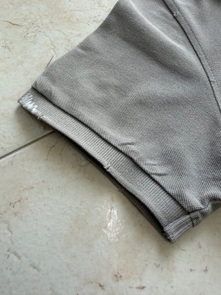 Polo Sun68 Grigia Logo Bianco Distressed - 14 anni