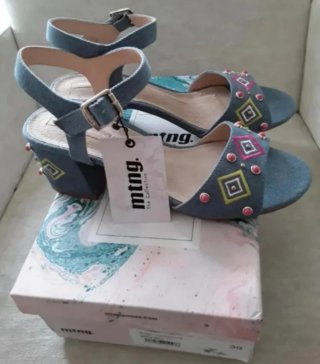 Sandalias Mustang Vaqueras Talla 39