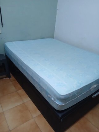Canapé Cama 135x190 Negro