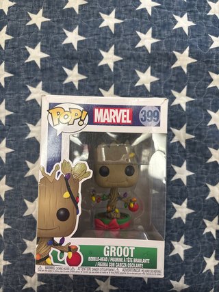 Funko Pop Groot Navideño 399 Marvel