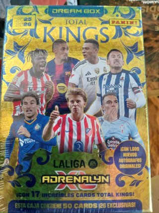 Caja Panini Adrenalyn Total Kings 25/26