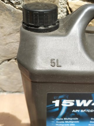 Aceite Coche 15W40 Mineral Gasolina/Diesel 5L