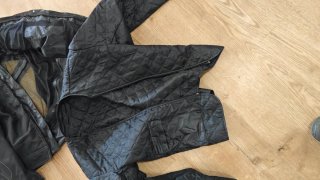 Chaqueta Moto Talla M Negra