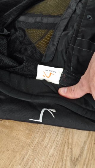 Chaqueta Moto Talla M Negra