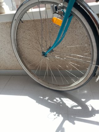 Bici Vintage Azul Lista para Usar