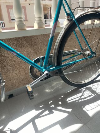 Bici Vintage Azul Lista para Usar