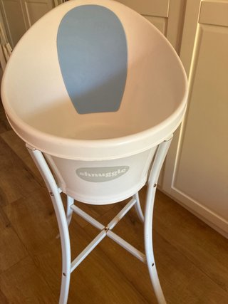 Bañera Shnuggle para bebé con soporte