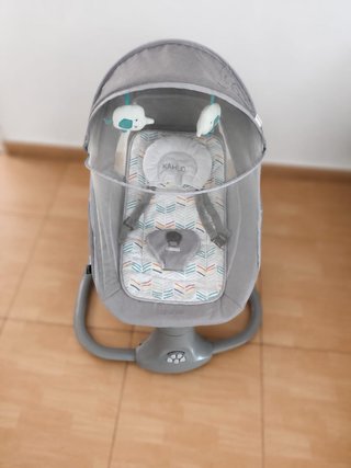 Tumbona para bebé con dosel