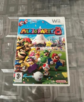 Nintendo Wii Nera con accessori, joystick e giochi
