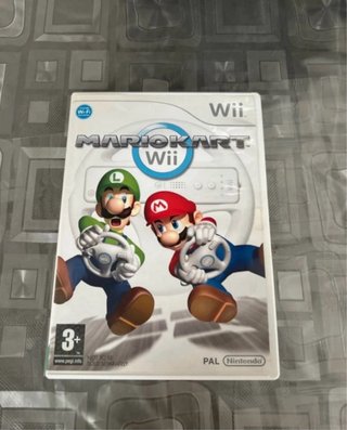 Nintendo Wii Nera con accessori, joystick e giochi