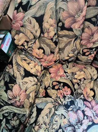 Diván vintage floral