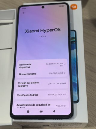 Xiaomi Redmi Note 12 Pro 5G Blu