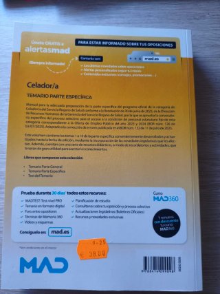 Celador/a del Servicio Riojano de Salud.