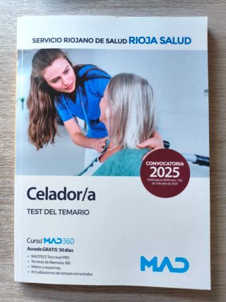 Celador/a del Servicio Riojano de Salud.
