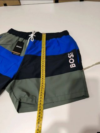 Bañador Boss Azul y Verde Oliva