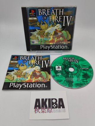 Breath of Fire IV PS1 PAL