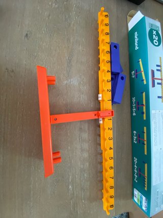 Balanza Numérica Montessori Miniland x20