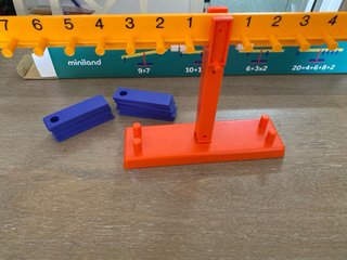 Balanza Numérica Montessori Miniland x20
