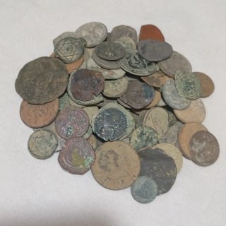 Lote +90 Monedas Antiguas Variadas
