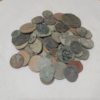 Lote +90 Monedas Antiguas Variadas