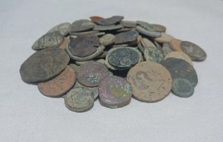 Lote +90 Monedas Antiguas Variadas