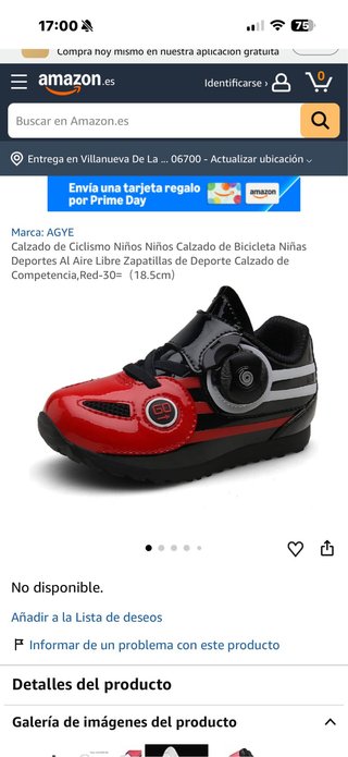 Zapatillas Ciclismo Niños AGYE Talla 26