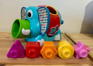 Elefante Juguete Encajables Formas